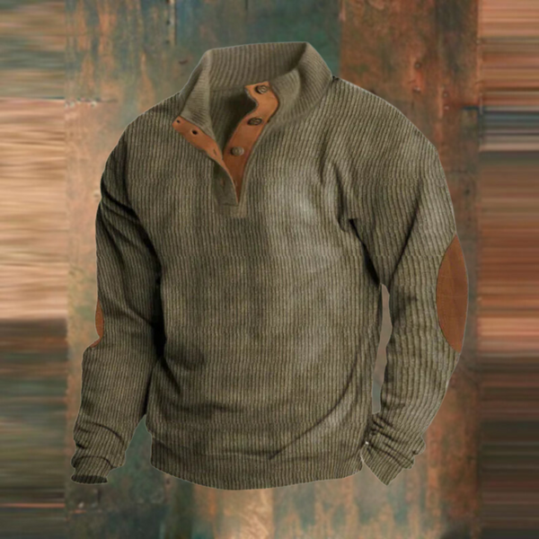 Vintage Pullover with Zip