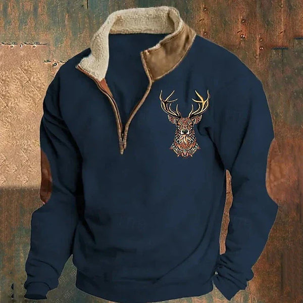Vintage Zip Pullover