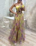 Cecelia - Dress with One Sleeve