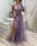 Cecelia - Dress with One Sleeve