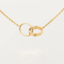 ETERNITY RING NECKLACE | GOLD