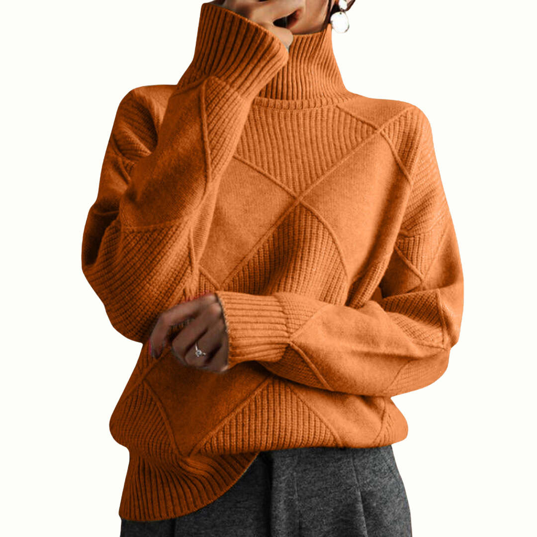 Chloe - Gemütlicher Winterstrickpullover