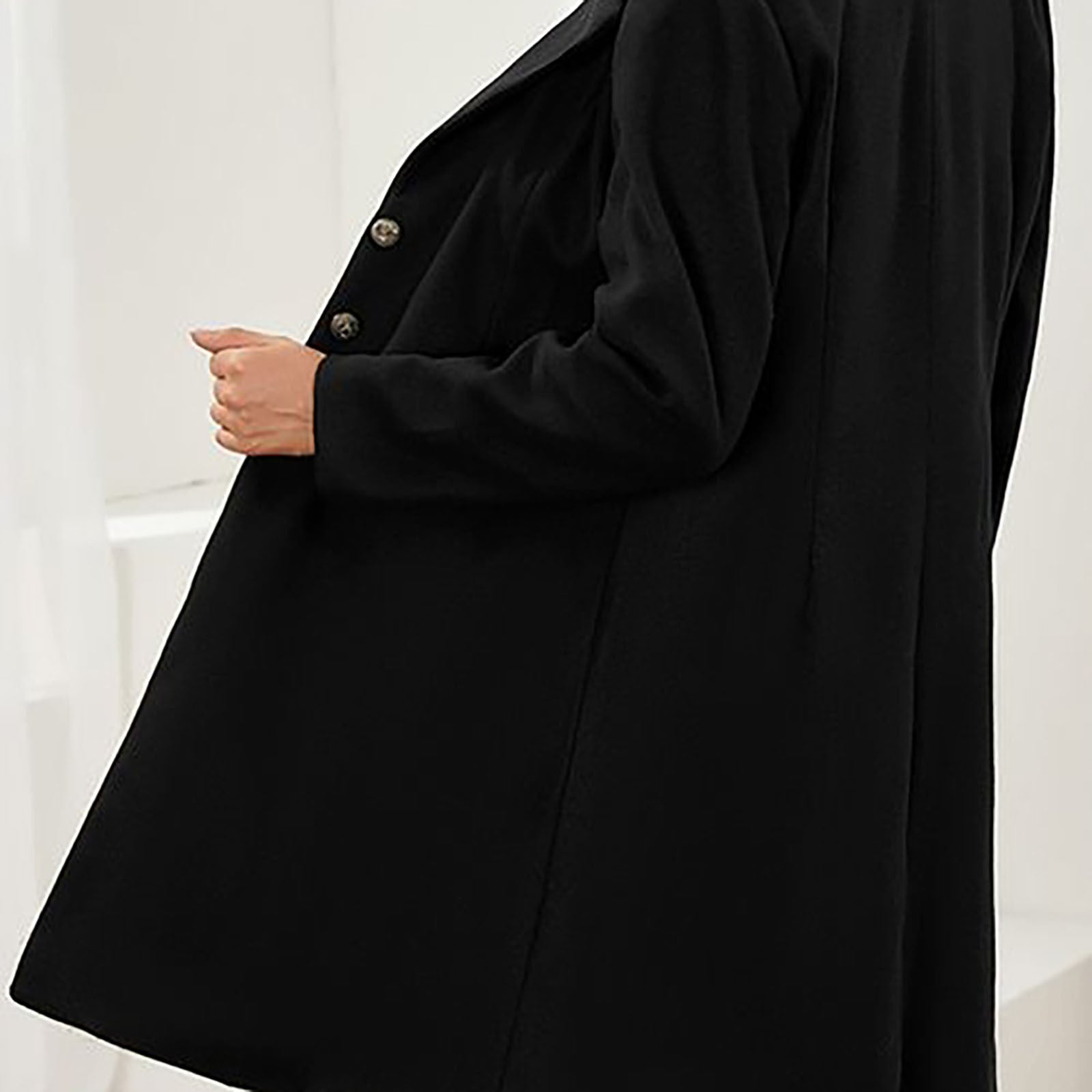 Tailored Women's Jacket Made from High-Quality Italian Wool with Side Pockets | Ideal for Autumn and Winter