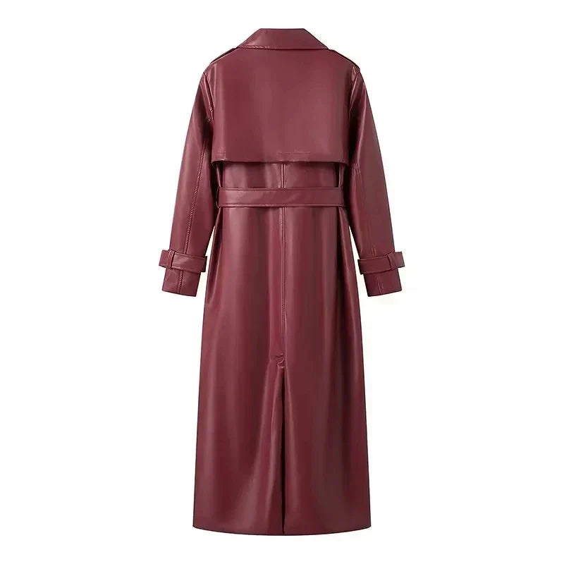 Long Women's Jacket with Lacing Details | Ideal for Spring & Summer