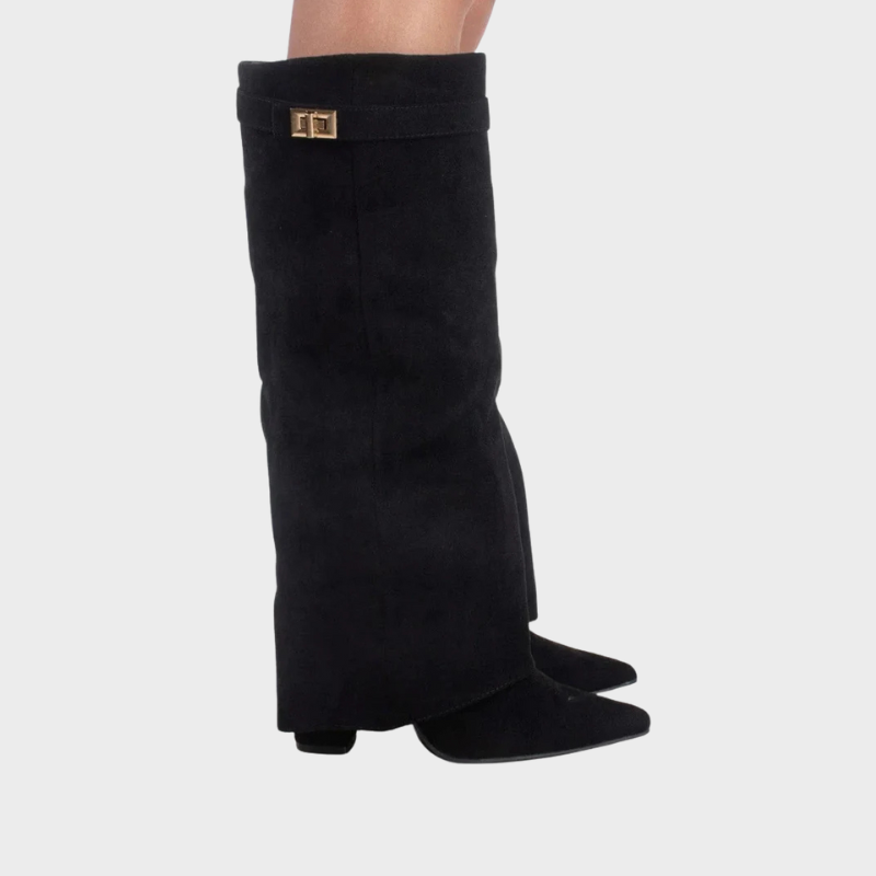 Nova – Knee-high Boots with Hidden Heel