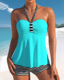 Striped Tankinis without Back