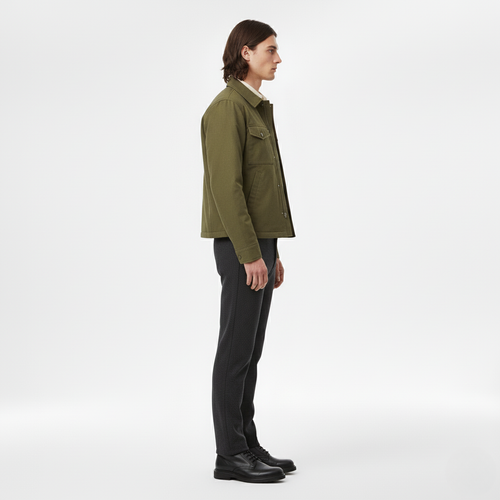 Men's Green Field Jacket