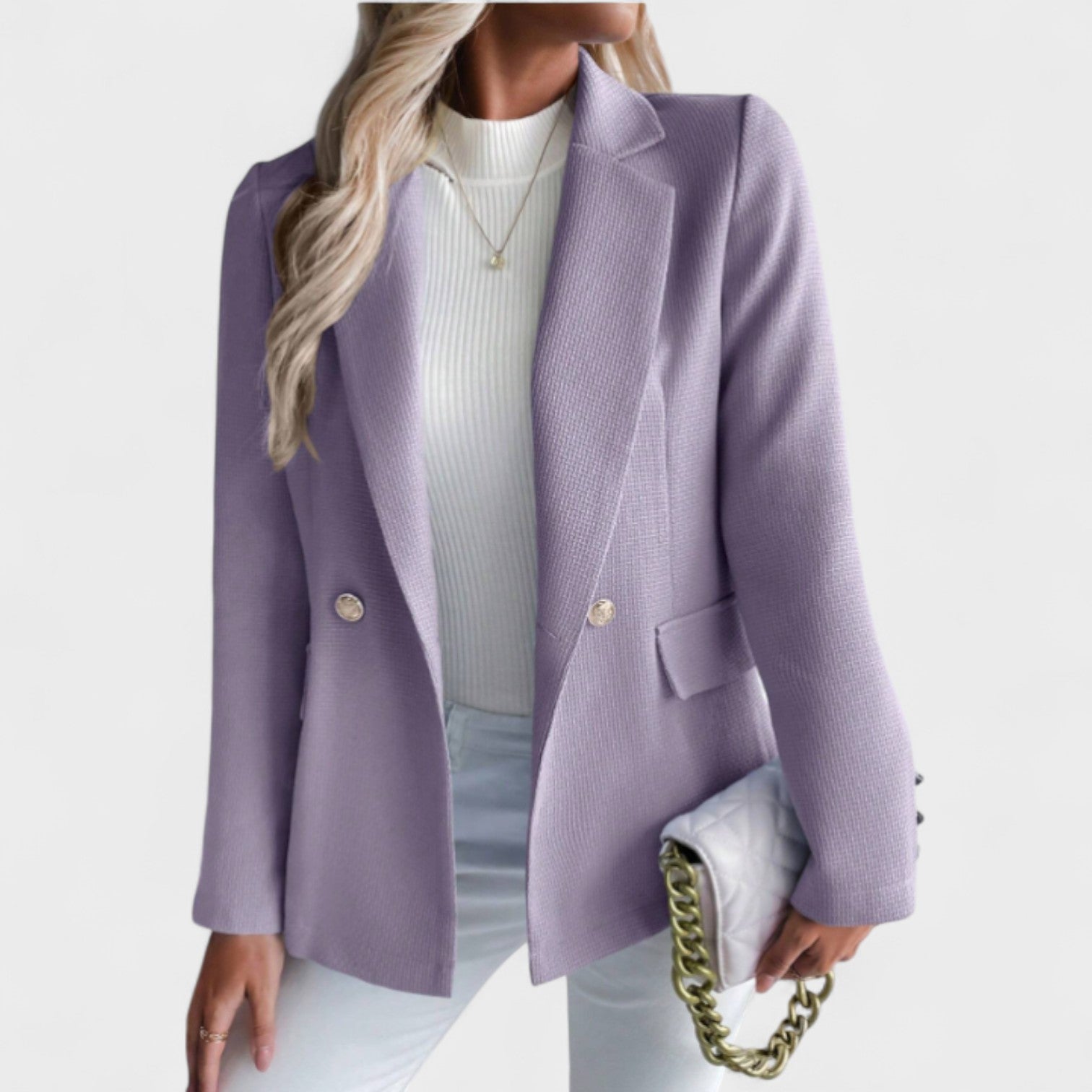 Anna – Tailored Blazer with Elegant Details