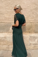 Louise | Elegant Maxi Dress with V-Neck