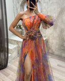 Cecelia - Dress with One Sleeve