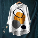 Sienna | Geometric Abstract Print Shirt