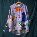 Emma | Colourful Puppy T-Shirt