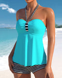 Striped Tankinis without Back