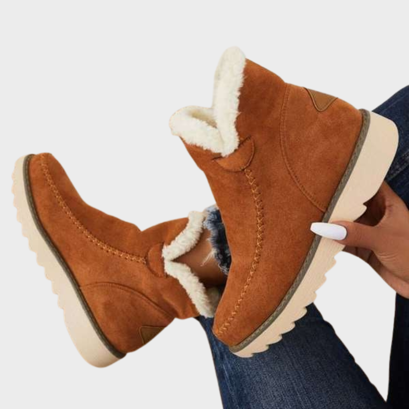 Aria – Cosy Slip-On Ankle Boots