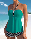 Striped Tankinis without Back