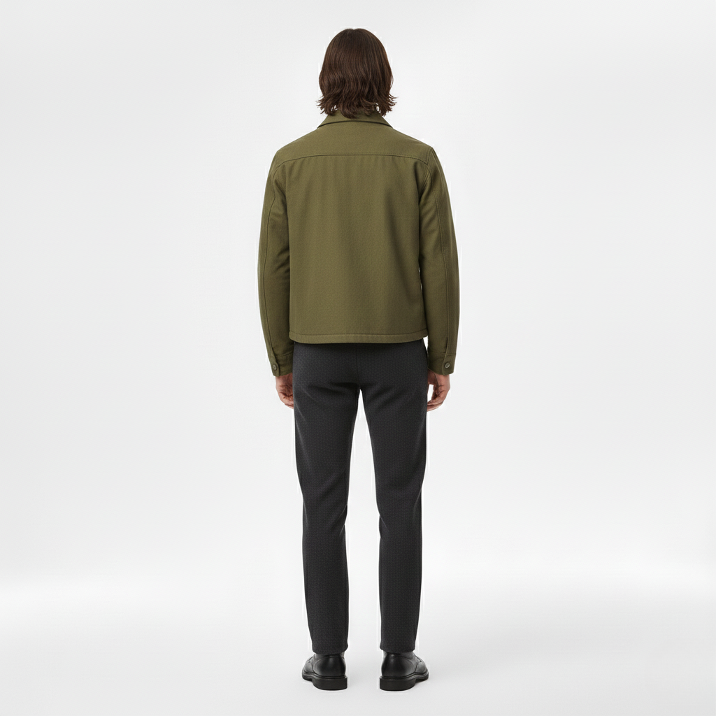Men's Green Field Jacket