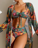 Marina™ | Luxurious Bikini and Pareo Set