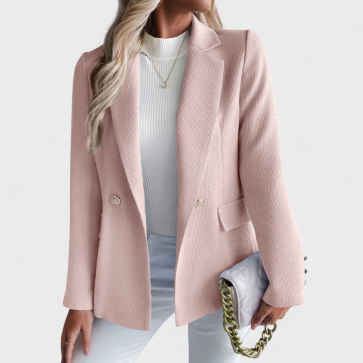 Anna – Tailored Blazer with Elegant Details