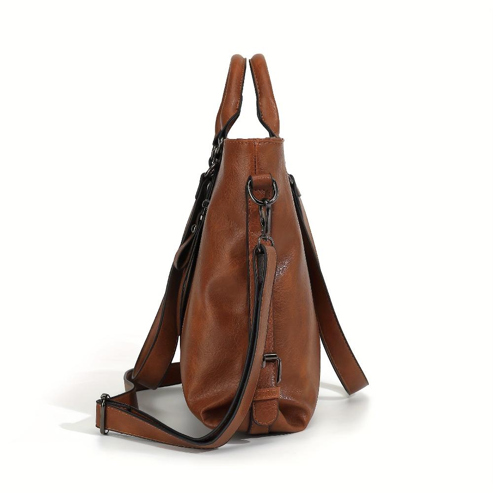 Bianca - Vintage Shopper Bag with Timeless Elegance