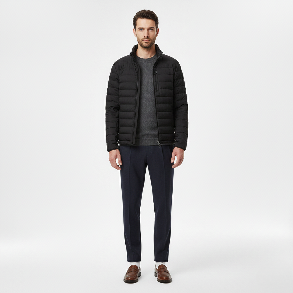 Men's Lightweight Puffer Jacket