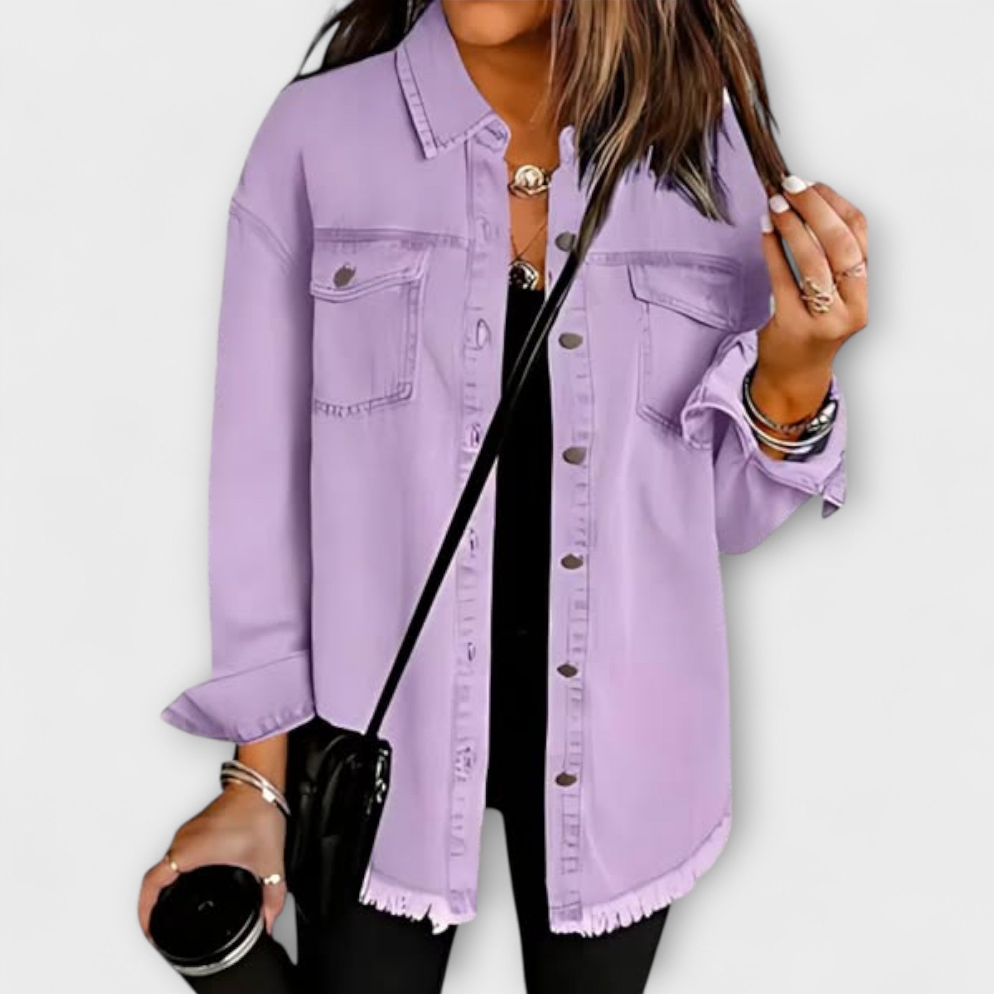 Veyra – Fashionable Casual Denim Shirt