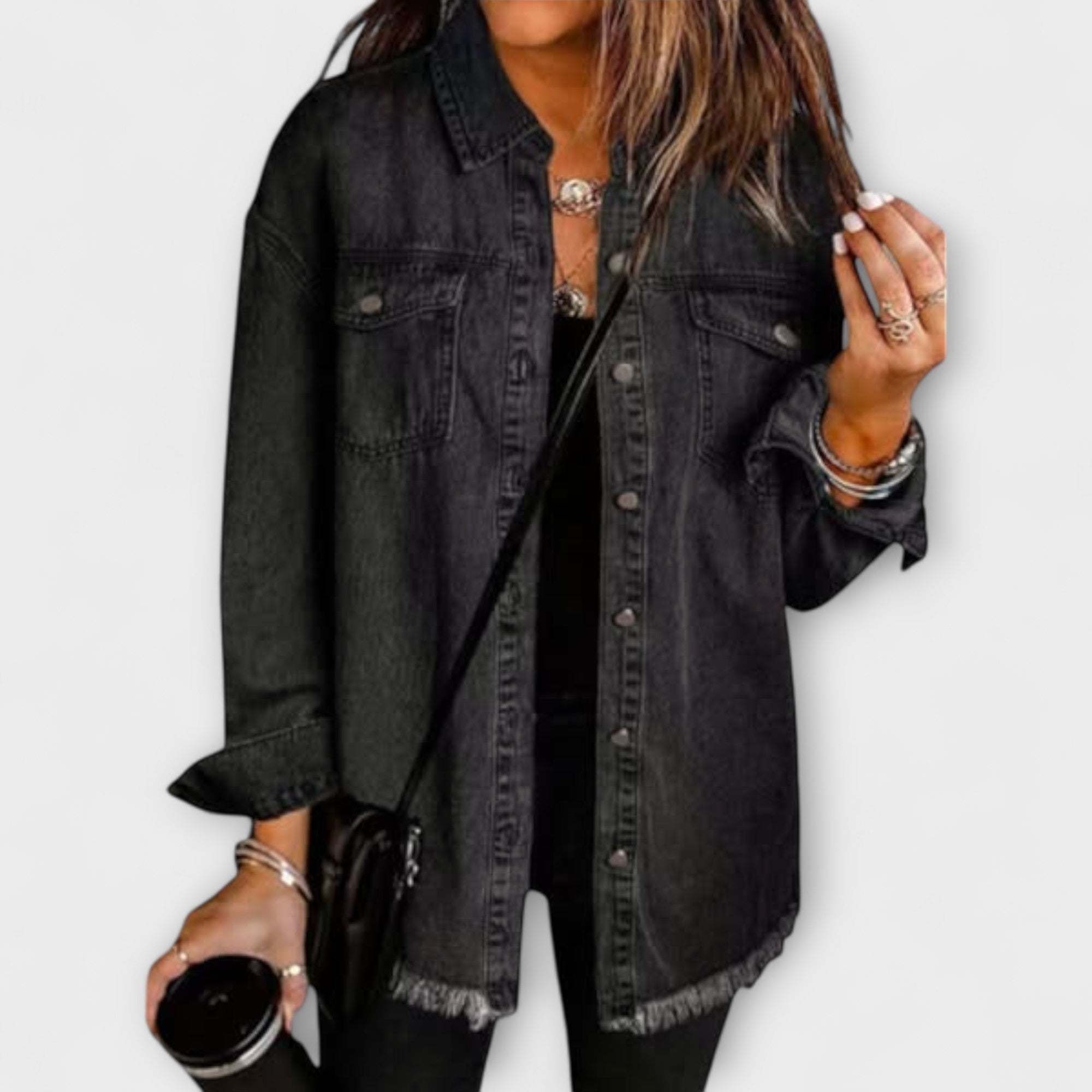 Veyra – Stylish Casual Denim Shirt