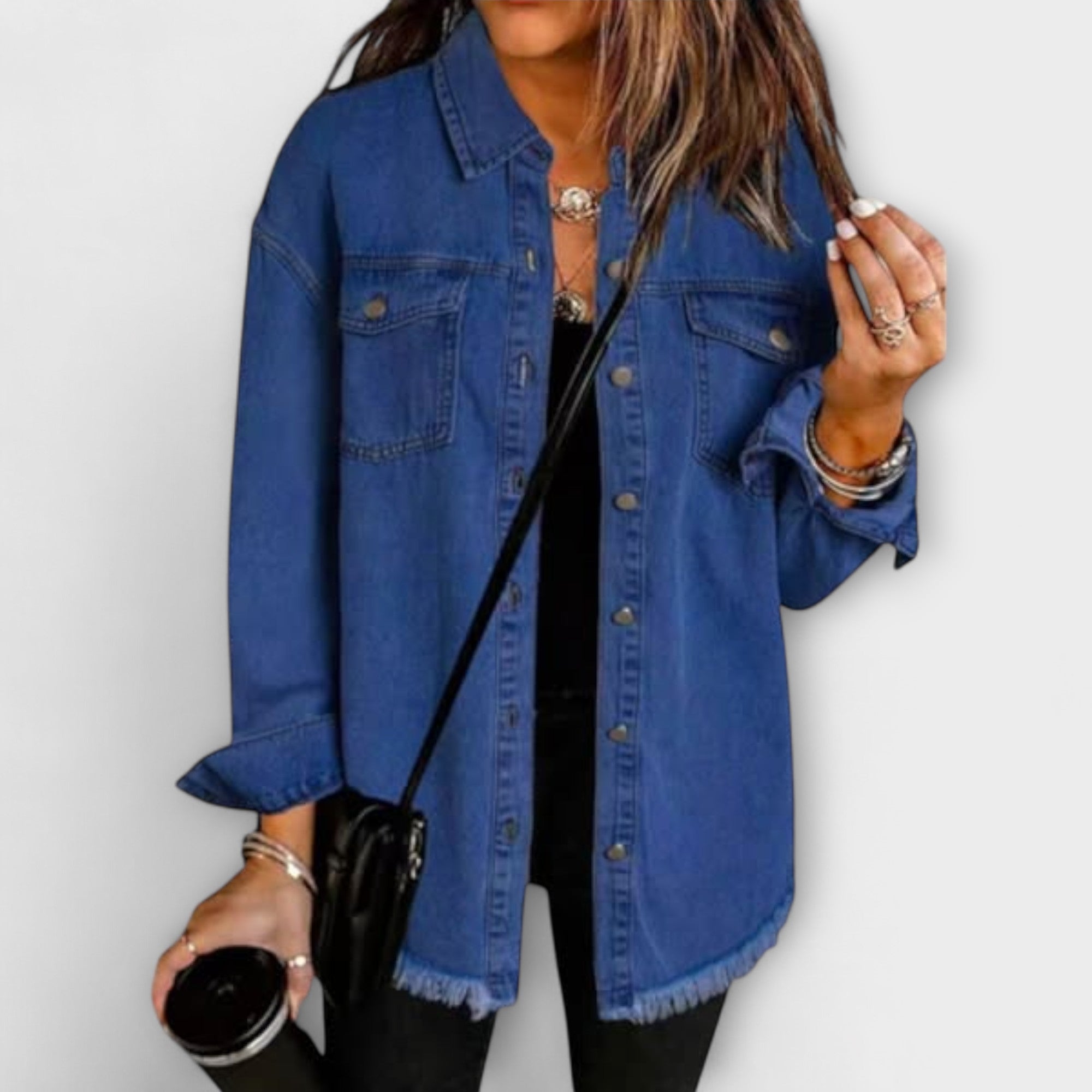Veyra – Fashionable Casual Denim Shirt
