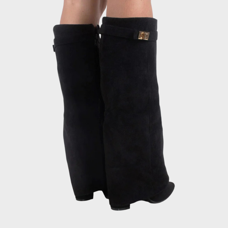 Nova – Knee-high Boots with Hidden Heel