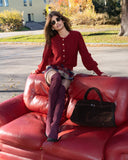 Amalia | Suede Leather Bag