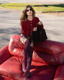 Amalia | Suede Leather Bag