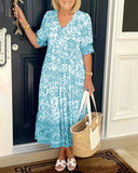 Madison – Light flowing dress with a flattering effect