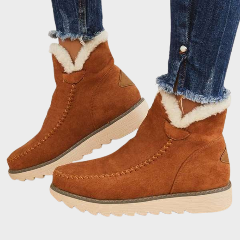Aria – Cosy Slip-On Ankle Boots