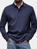MEYER BASEL | LUXURY LONG-SLEEVE POLO SHIRT