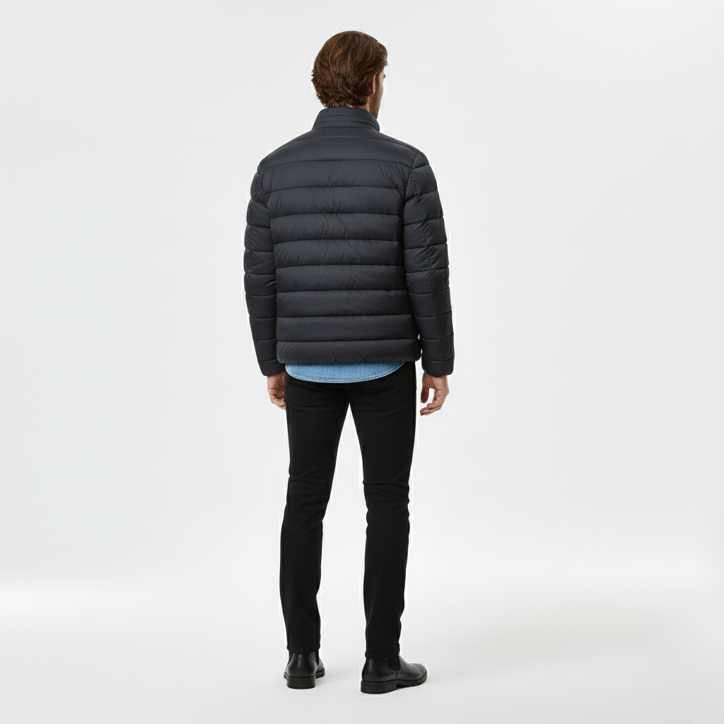 Men's Quilted Puffer Jacket