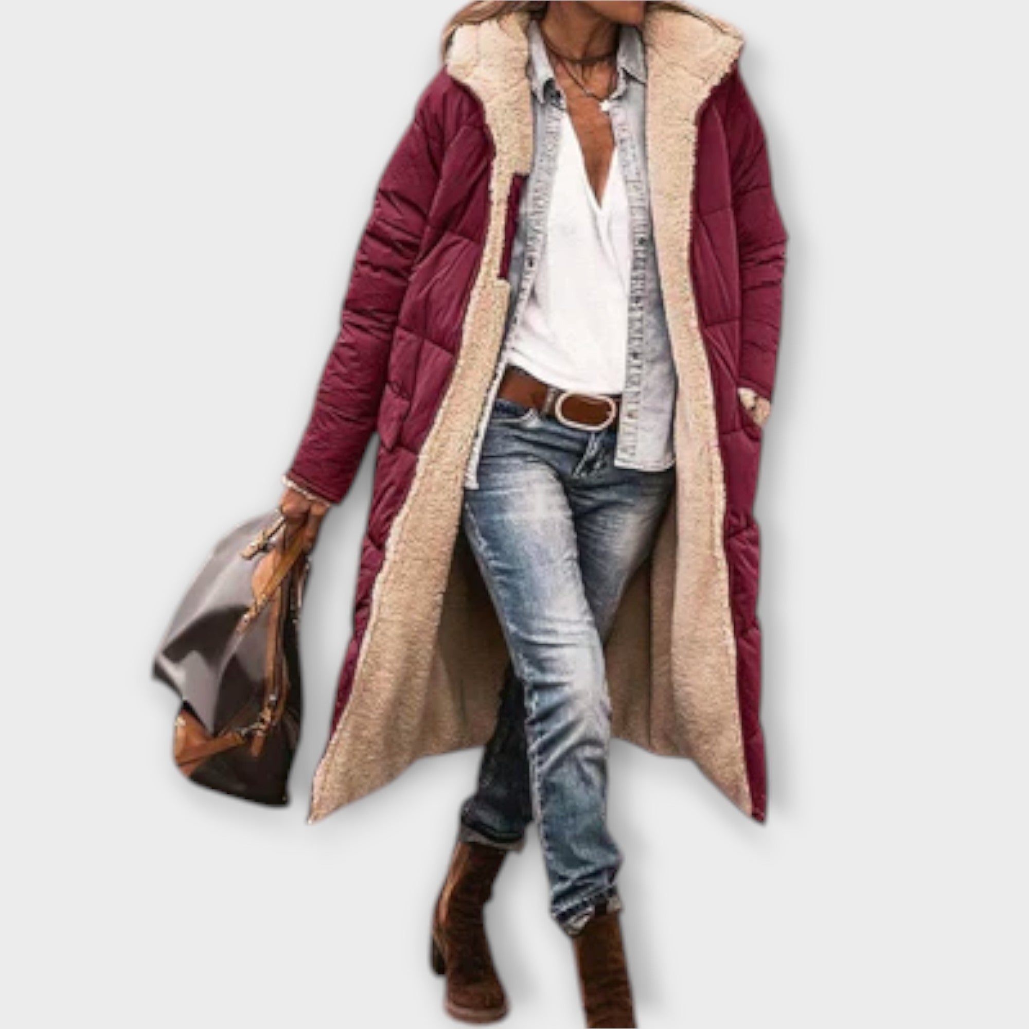 Kora - Cosy Fur-Lined Coat