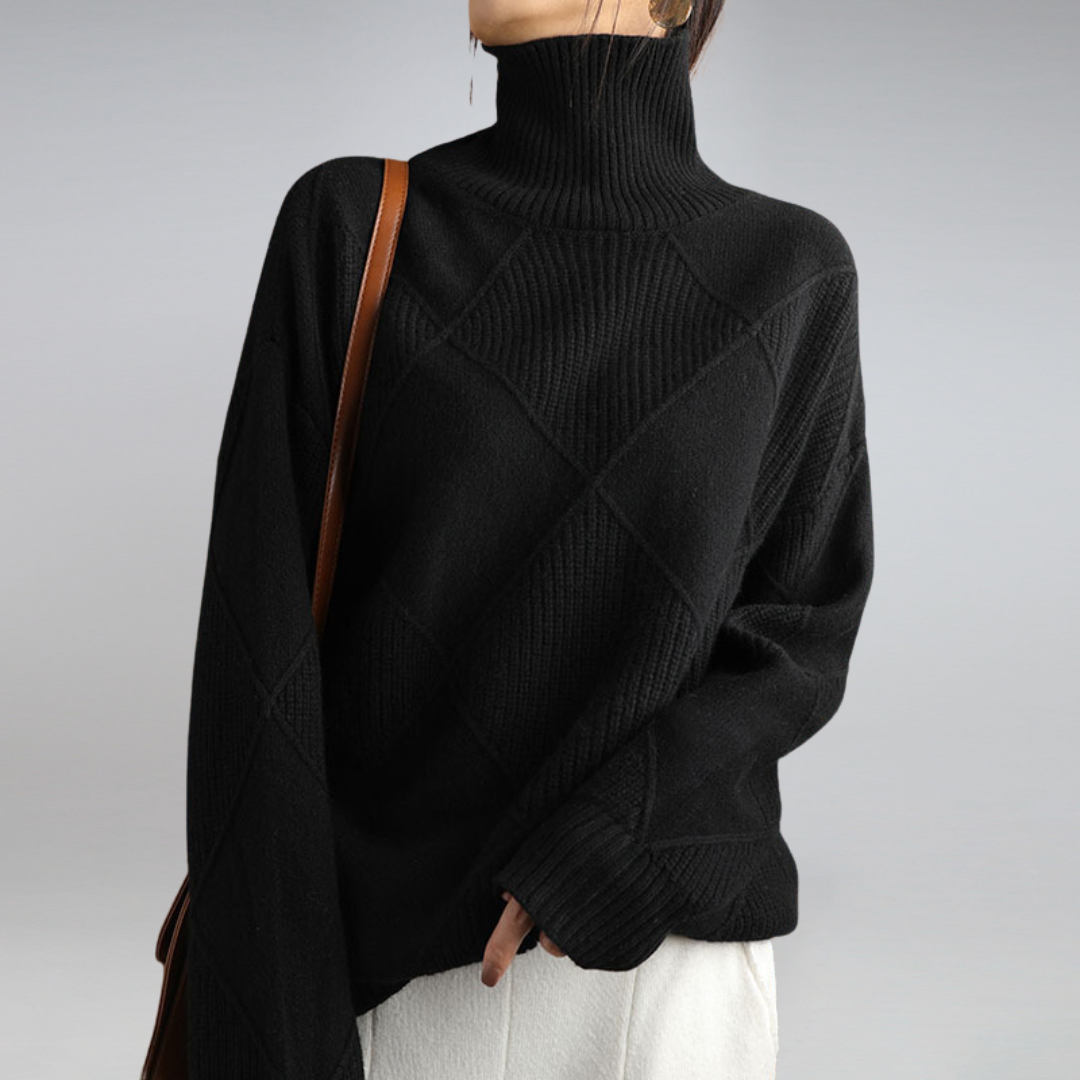Chloe - Gemütlicher Winterstrickpullover