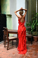 Zara - Dress with Ruffles