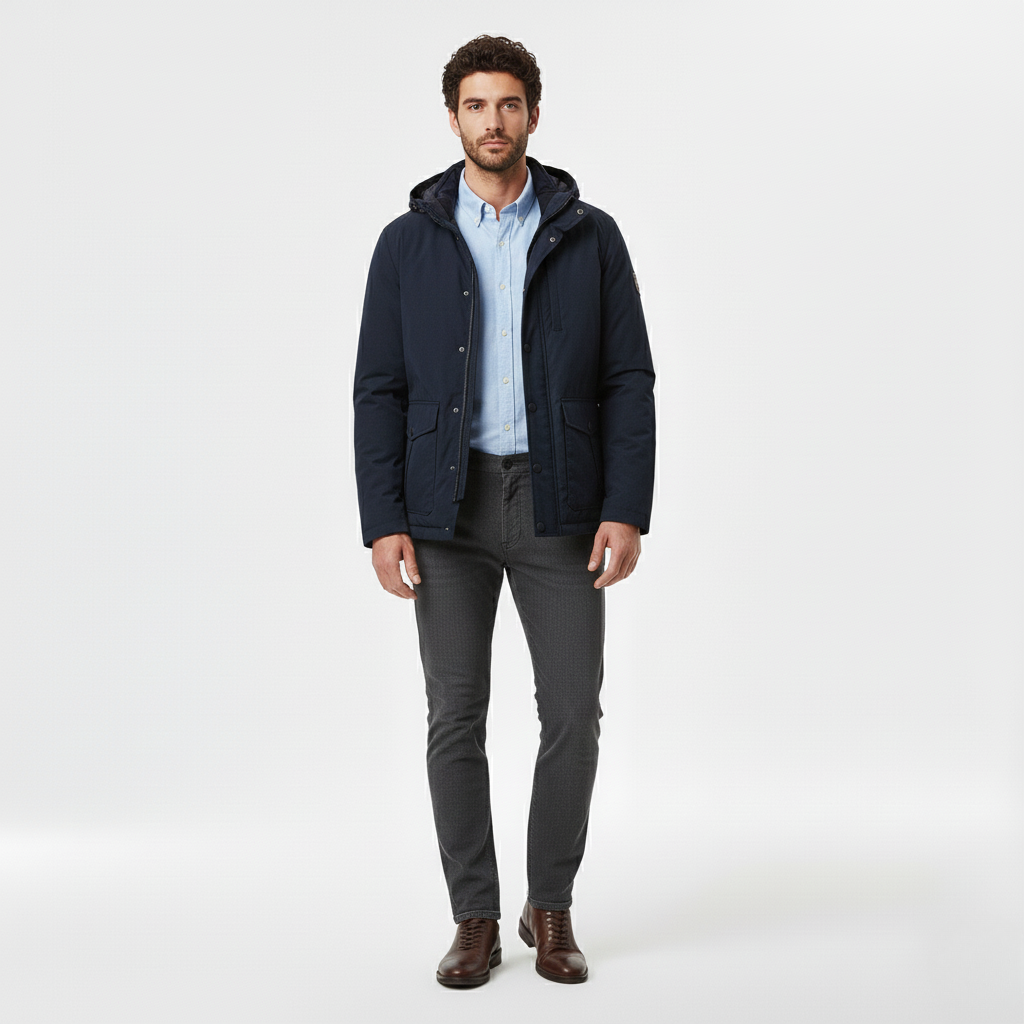 Men's Hooded Jacket