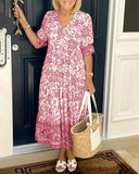 Madison – Light flowing dress with a flattering effect