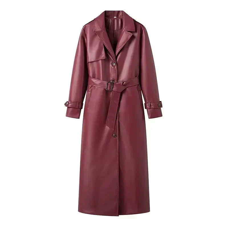 Long Women's Jacket with Lacing Details | Ideal for Spring & Summer