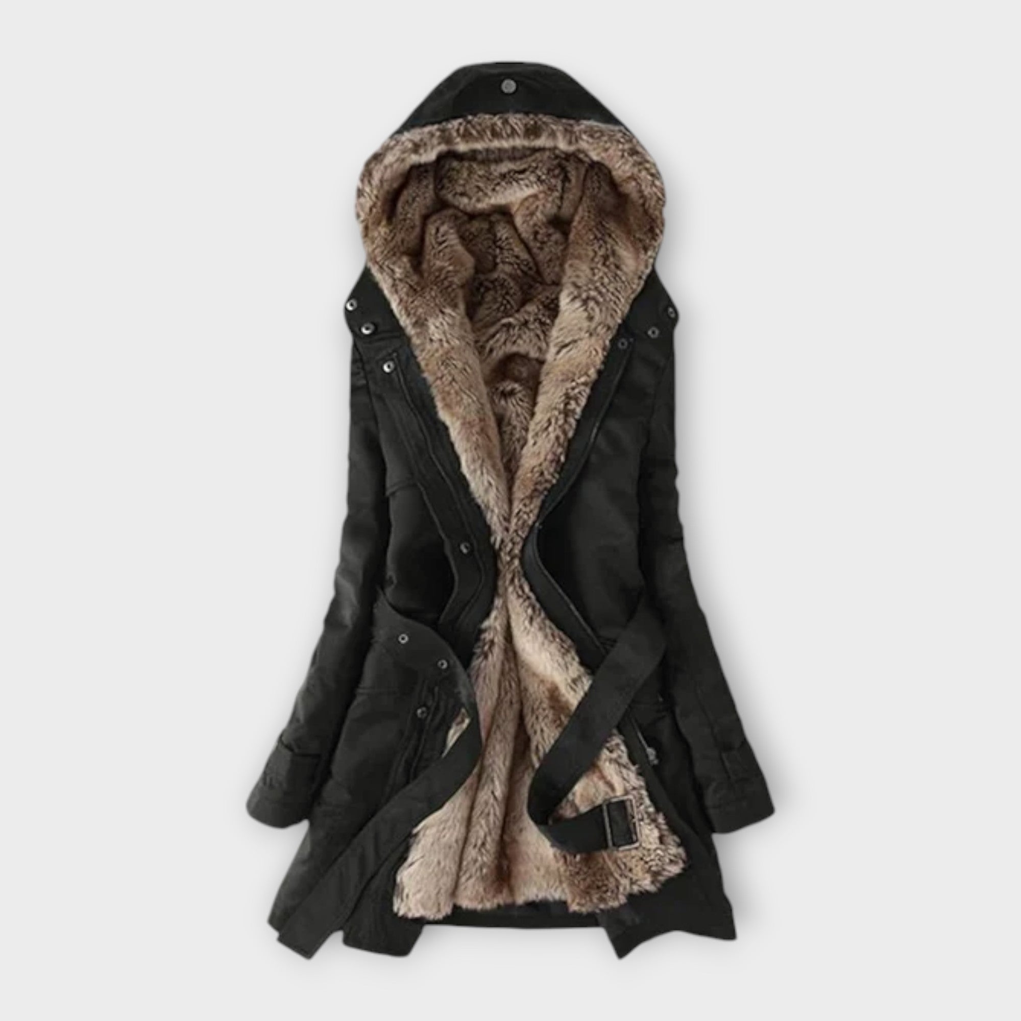 Mikash - Cosy Faux-Fur Lined Coat