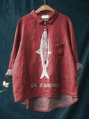 Lily | Sardine Graphic T-Shirt