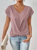 Clara | Casual T-Shirt with Sweetheart Neckline