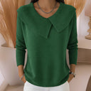 Jennifer Knit Jumper with Soft Collar