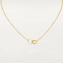 ETERNITY RING NECKLACE | GOLD