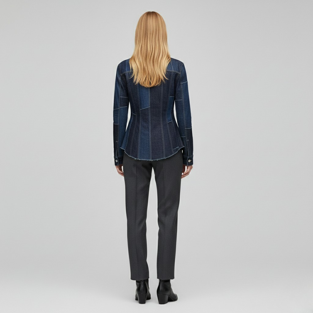 Women's Panel Denim Jacket