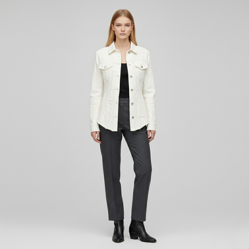 Women's Panel Denim Jacket