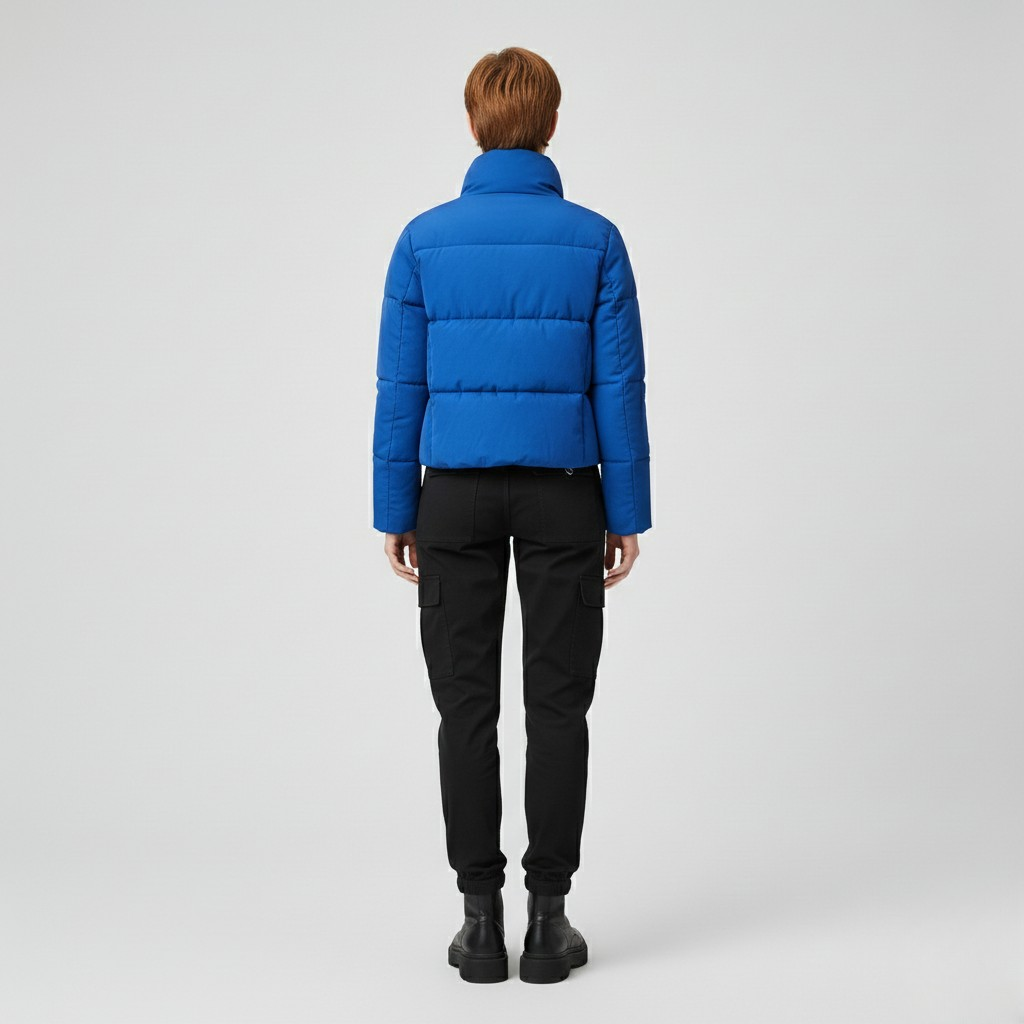Women's Cropped Puffer Jacket