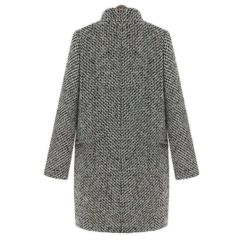 Audrey Elegant Midi-Length Coat for a Stylish Look