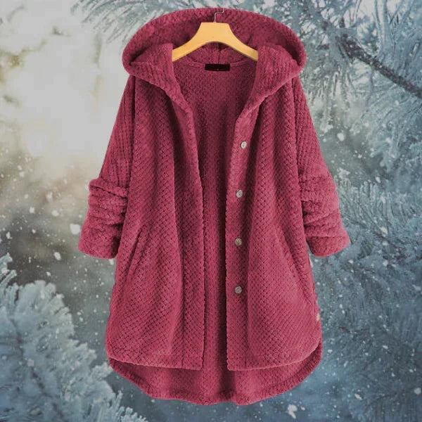 Ladies' Winter Jacket with Hood and Warm Lining | Ideal for Autumn and Winter
